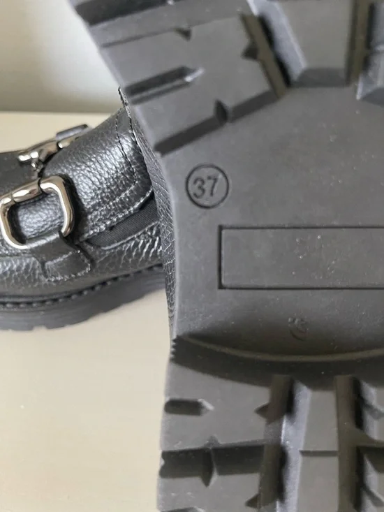 New Domino Made In Italy Loafers With Buckle Detail Size 7 - Picture 8 of 8